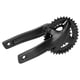 thumbnail image 2 of Juego De Bielas Para Bicicleta, Juego De Bielas Integral De Alto Rendimiento Negro Portátil Para Bicicleta De Carretera Para Plegar Para Piñón Fijo Para Bicicleta De Montaña ANGGREK Otros, 2 of 8