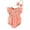 134Pink365, variant on Child Breathable Baby Girls Bodysuit Summer Solid Color Short Sleeve Romper With Crew Neck Easy Change For Girls Crew Neck Boho Onesies