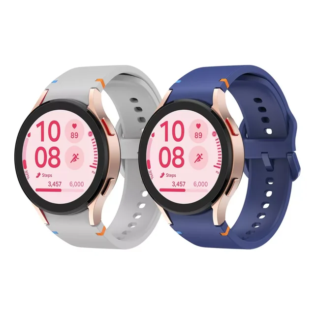 2 Correas Para Samsung Galaxy Watch Fe 7 6 5 4 Classic Pro