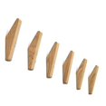 thumbnail image 2 of 6 piezas de ganchos de madera vintage ganchos de madera capacidad de carga de 5 kg, ganchos de pared ganchos para albornoz ganchos para sombreros ganchos para abrigos ganchos multiusos ganch, 2 of 4