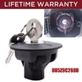 thumbnail image 2 of Locking Gas Fuel Tank Plug Cover Cap Fits FORD with 2 Keys 8U5Z9C268B USA, 2 of 7