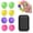 Colourful, variant on Silicone Magnetic Balls, Fidget Toys for Adults & Teens, 8PCS Stress Balls Sensory Toy, Quiet Magnet Desk Fidgets with Textured, ADHD Anxiety Relief Items, Fun Stocking Suffers Gifts