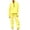 Yellow, variant on Lilgiuy Women's 2 Piece Outfits Sweatsuit Casual Solid Color Long Sleeve Half Zip Pullover Oversized Tops Jogger Pants Set with Pockets