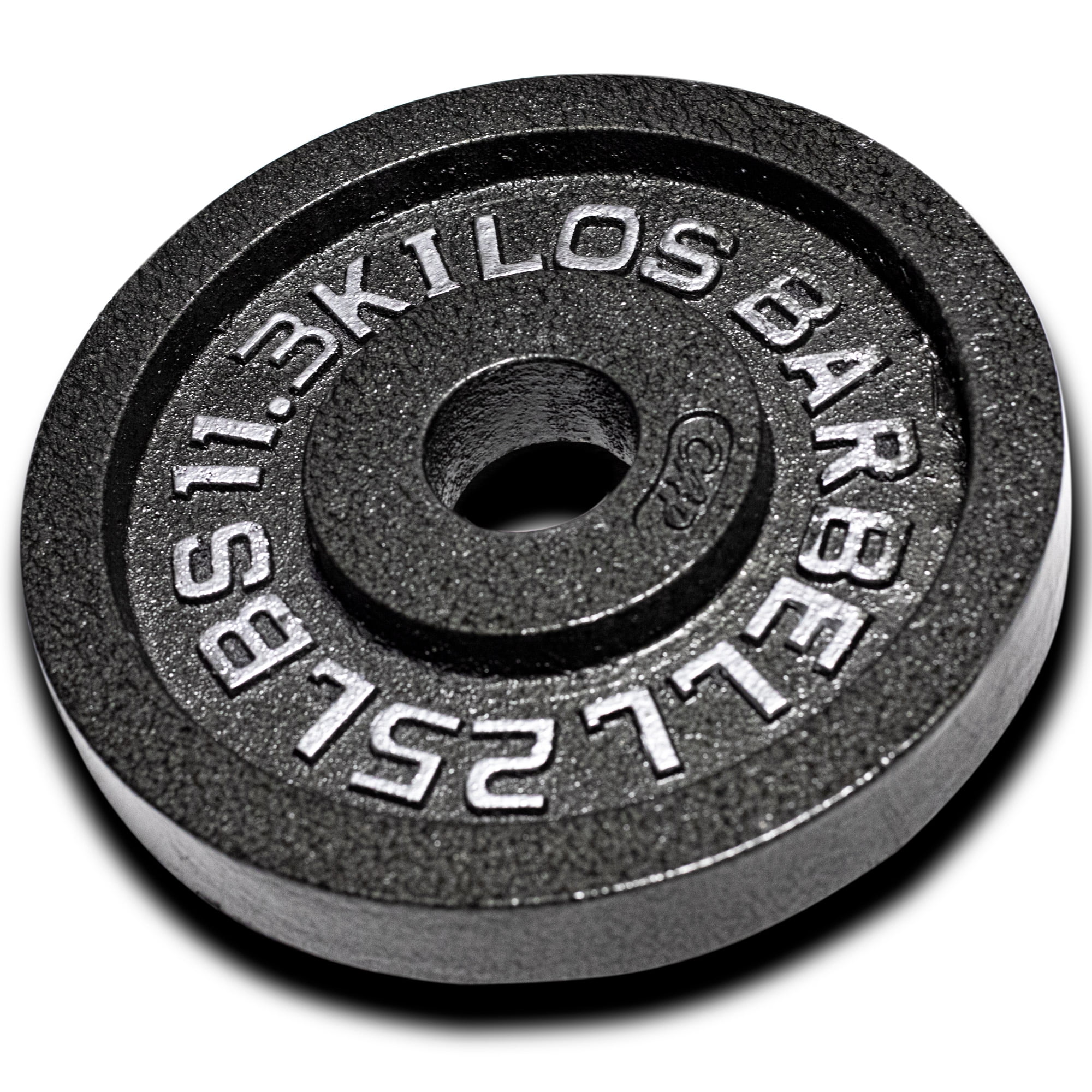 Cap 2.5 lbs Plates Set of 2-5LBs Total 1 Inch Hole Weight Training 