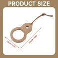 thumbnail image 4 of Tyeign Wood Magnifying Glass, Small Portable Magnifier, Study Reading Tool, Natural Material, 4 of 8