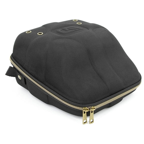 CASEMATIX Hat Travel Case for up to 3 Baseball Caps - Portable Hat Case Carrier for Travel and Hats Storage, Case Only