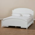 thumbnail image 7 of Baxton Studio Elise Classic and Traditional Transitional White Finished Wood Queen Size Storage Platform Bed, 7 of 7