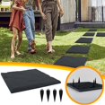 thumbnail image 2 of Garden Stepping Stones Outdoor Square Resin Stepping Stone with Ground Stakes Decorative Pathway Pavers for Walkway Garden Lawn Yard Home, 2 of 9