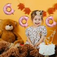 thumbnail image 3 of Globos GLASNES Donut Pink, 10 unidades, para fiesta de cumpleaños, 3 of 3
