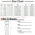 thumbnail image 3 of Fashion Jumpsuits for Women Tummy Control Summer Plus Size Solid Color High Waist Solid Wide Leg Jumpsuit Casual Loose Blackless Jumpsuit, 3 of 9