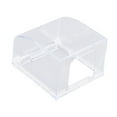 thumbnail image 4 of Elodie Flip Single Outlet Cover Versatile Outlet Box for Bathroom Indoor Receptacle Transparent, 4 of 8