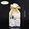 thumbnail image 3 of 20pcs Christmas Reusable Drawstring Bags Gift Candy Wrap Present Gift Party Bags, 3 of 8
