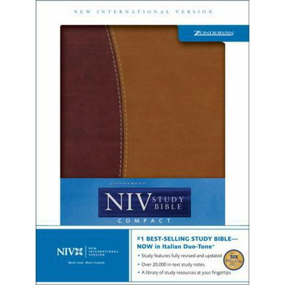 Pre-Owned Zondervan NIV Study Bible, Compact Edition (Unknown) 0310947561 9780310947561