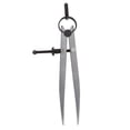 6 Inch Adjustable Lockable Steel Divider Wing Leather Compass - Walmart.com