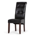 thumbnail image 4 of Simpli Home Cosmopolitan Parson Chair (Set of 2) in Midnight Black, 4 of 11