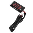 thumbnail image 3 of Motorcycle Digital Water Temperature Gauge Ultra Thin LCD 12V With 18mm Sensor Adapter for Most Motorbikes, 3 of 7