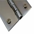 thumbnail image 6 of Renovators Supply Bright Chrome Plated Cabinet Door Square Hinge 2 in Small Kitchen Cabinet Hinge w/Removable Stainless Steel Pins and Hardware, 6 of 6