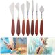thumbnail image 4 of Cuchillo de paleta de espátula, juego de cuchillos de paleta estable y duradero para amantes de los artistas esquí esquí Gafas de esquí, 4 of 5