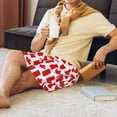 thumbnail image 5 of Sikiie Canada Mens Pajama Shorts, Lightweight Lounge Pant with Pockets Soft Sleep Pj Shorts for Men4X-Large, 5 of 6