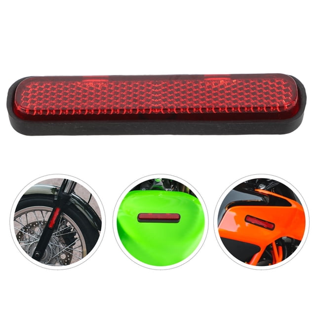 IDEANATEGRATE 10Ud Reflectores Autoadhesivos Para Y Motocicleta Con Instalación Fácil Y Rápida