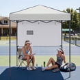 thumbnail image 2 of EAGLE PEAK 6 x 4 Pop-up Canopy, Adjustable Height,Straight Lightweight Compact Portable Tent, Gray, 2 of 9