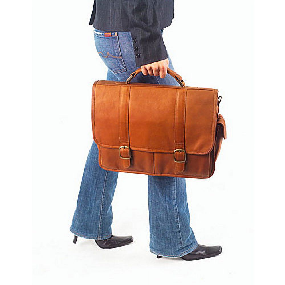 Clava Notebook Leather Briefcase - image 3 of 3