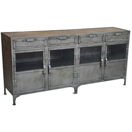 94 X 18 X 29 Red Metal Buffet 94 X 18 X 29 Red Metal Buffet