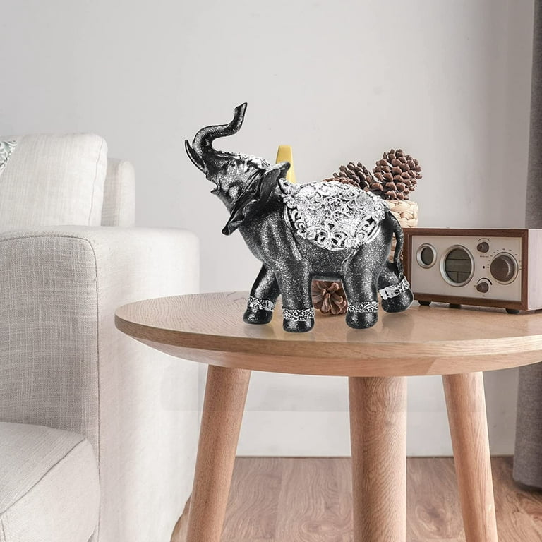 Elephant Decor Statue, Elephant Gifts For Women, Modern Home Decor Accents  For Living Room, Dining Room Table Office Desktop,room Decor,home Decor -  Temu