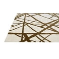 thumbnail image 2 of Artcore Handmade Linear Abstract Area Rug, 6x9, 100% Wool, 2 of 5