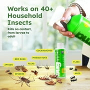 BugMD Pest Control Essential Oil Concentrate 4oz (4 Units) - Quick Kills Flies, Ants, Fleas, Ticks, Roaches, Mosquitoes