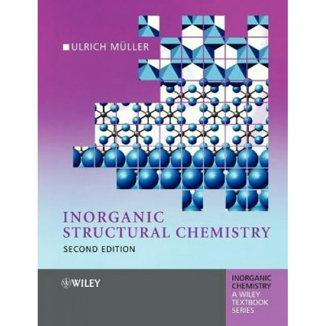 Inorganic Structural Chemistry (Inorganic Chemistry: A Textbook Series)