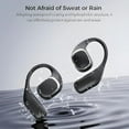 thumbnail image 4 of AI Translation Wireless OWS Bluetooth 5.4 Headphones, Support 148 Languages Translation Real Time Translator Earbuds, Support Playing Music Phone Calls, Compatible with iOS and Android (Black), 4 of 7