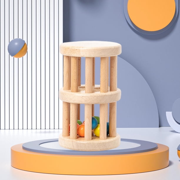 Bamboo Rattle Tubes Rainmaker de madera Rainstick Rattle Tube Rainstick Preschool Baby ...