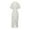 White, variant on Cathalem Womens Summer Midi Dresses Deep V Neck Puff Short Sleeve Tiered Dress Elastic High Waist Flowy A Line Midi Dresses,Green S