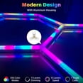 thumbnail image 3 of ALLYES Hexagon RGB Lights - Smart RGB LED Wall Lights with Music Sync, DIY Dimmable for Gaming Room, TV, Bedroom, Bar, Gym, 3 of 7
