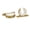 Gold, variant on Riousery 2 Pcs Fishing Rod Holder Horizontal Vertical Aluminium Boat Mounted Rack for Ships Cars Trucks RVs Gold (5.1 inches / 13 cm)