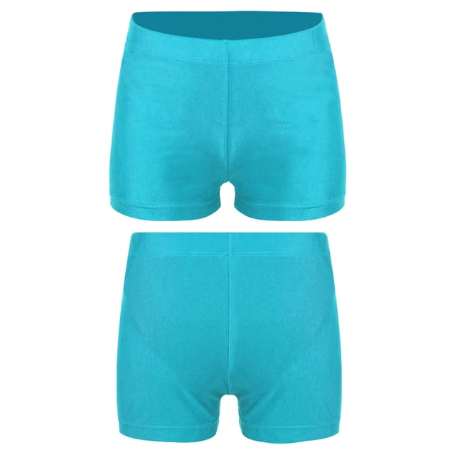 CHICTRY Shorts de Sport Extensibles pour Garçons, Couche de Base pour Course, Gym, Natation, Bleu Vert 10