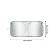 thumbnail image 1 of Fiudx Sombrilla para Coche, Protector de Contaminación Frontal, Cortina de Privacidad para Coche, Protección Uv Doble, Uso Diario En Campada, Viajes Familiares, Diseño Plegable, 1 of 2