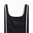 thumbnail image 2 of Athletic Works Girl’s Active Piped Sports Bra, Sizes 4-18, 2 of 3