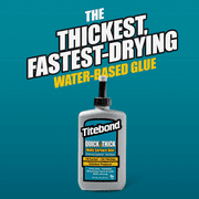 Titebond Quick & Thick Multi-Surface Glue - Single Pack — Residential Use, Standard Application