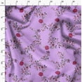 thumbnail image 3 of Soimoi Purple Fabric - By the Yard - 54 Inch Wide - Florals Print Fabric - Elegant and Timeless Patterns for Fashion and Home Decor Printed Fabric, 3 of 6