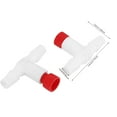 thumbnail image 4 of Air Valve Switch, Fish  Air Valve Switch, Plastic 2PCS Air Valve Switch Fine Adjustment Aquarium for Fish, 4 of 8