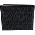 thumbnail image 4 of Michael Kors Men's Cooper Billfold with Pocket Wallet Signature (Black), 4 of 5