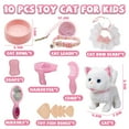 thumbnail image 2 of Plush Cat Toy, Walking Interactive Cat, Christmas Birthday Gift for Toddlers Kids, 2 of 6