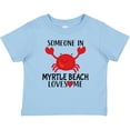 thumbnail image 3 of Inktastic Someone in Myrtle Beach Loves Me Boys or Girls Baby T-Shirt, 3 of 5