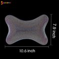thumbnail image 4 of Spencer 2Pcs Bling Bling Rhinestones Diamond Car Seat Head Rest Support Pillow Luster Crystal Neck Rest Diamond Car Accessories Decor, 4 of 6