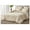 Light Sand Ruffled Edge, variant on Nora Light Sand Comforter Set Queen Size 3-Piece Lightweight Fluffy Soft Lightweight Bedding Ruffled Edge Trim Stone-Washed Microfiber Comforter Set for All Season