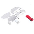 thumbnail image 4 of RC Chassis Protector, Lightweight Chassis Protective Plate Stainless Steel Easy To Install with Nylon Cable Tie for  G500 1/10, 4 of 8