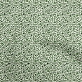 thumbnail image 1 of oneOone Cotton Cambric Green Fabric Geometric Diy Clothing Quilting Fabric Print Fabric By Yard 56 Inch Wide, 1 of 5