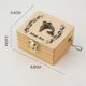 thumbnail image 3 of Caja de música de madera súper linda con dibujos animados de animales, dormitorio, escritorio, decoración, Navidad, boda, regalo de cumpleaños Yuarrent JJ20545-04, 3 of 3